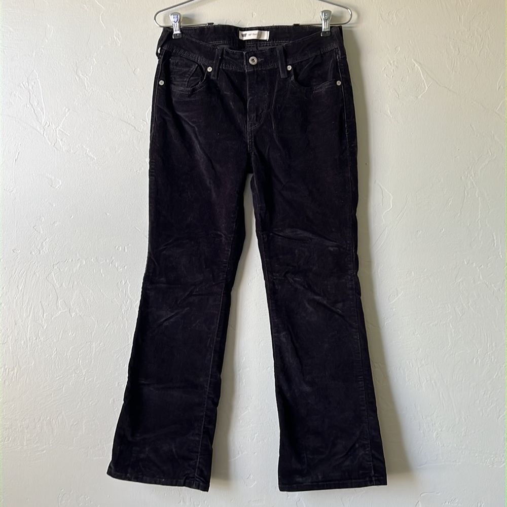 Levi's Black Corduroy Boot Cut